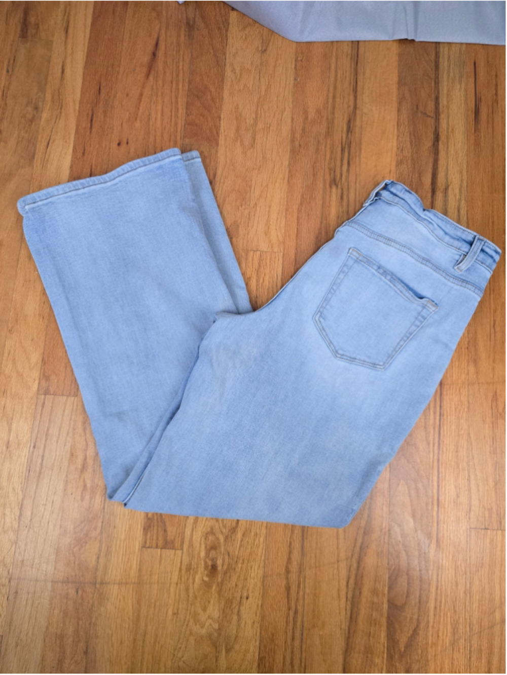 Women's Flying Monkey Wide Leg Jeans Light Blue Size 32
